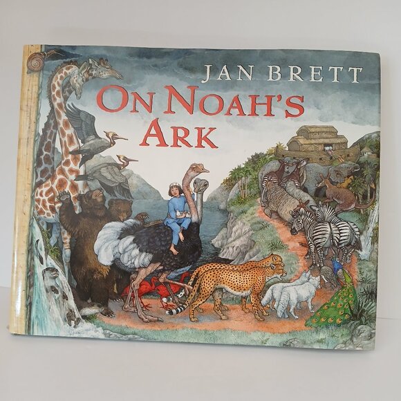 On Noah's Ark by Jan Brett - Picture 1 of 8